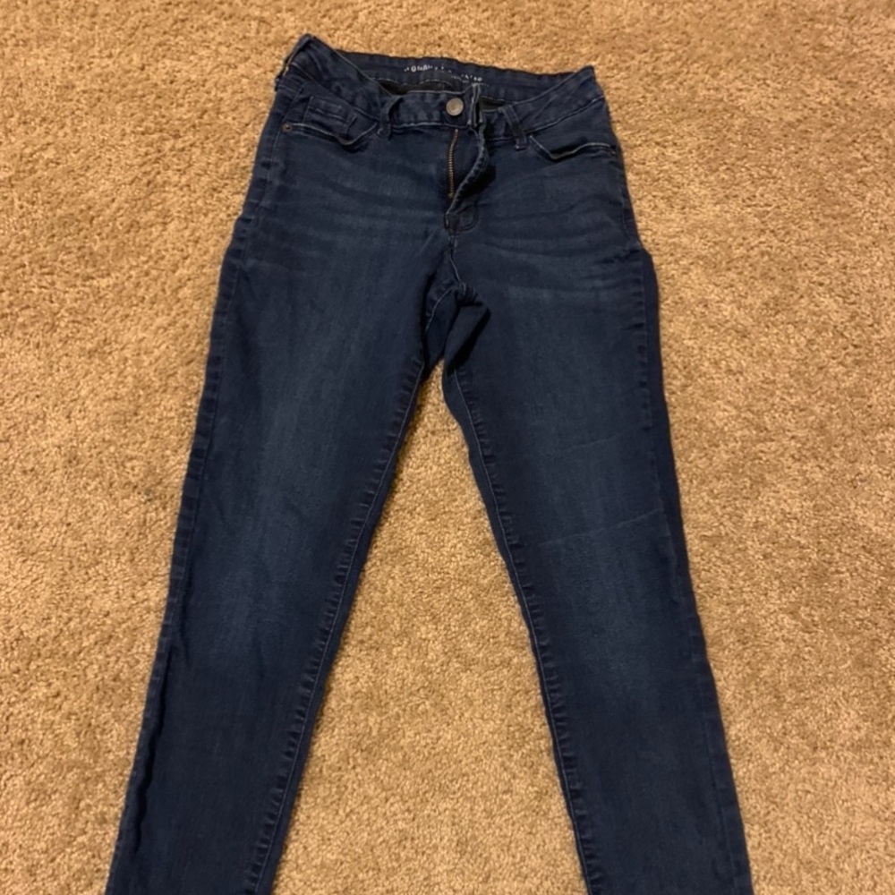 Dark Stretchy Skinny Jeans